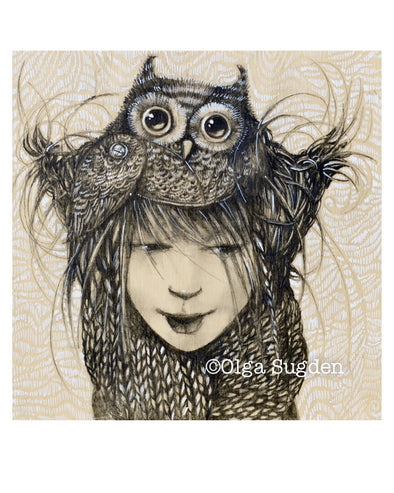 Owl Hat Girl